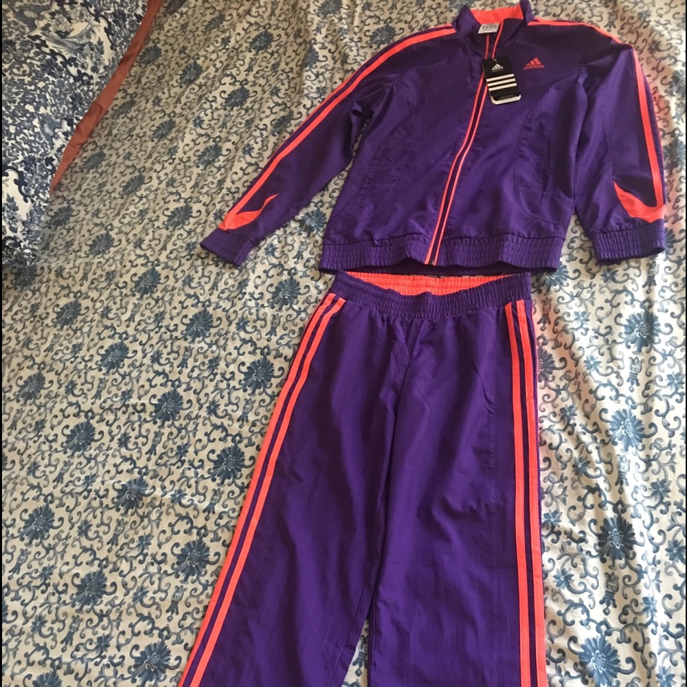 NWT Adidas track suit.